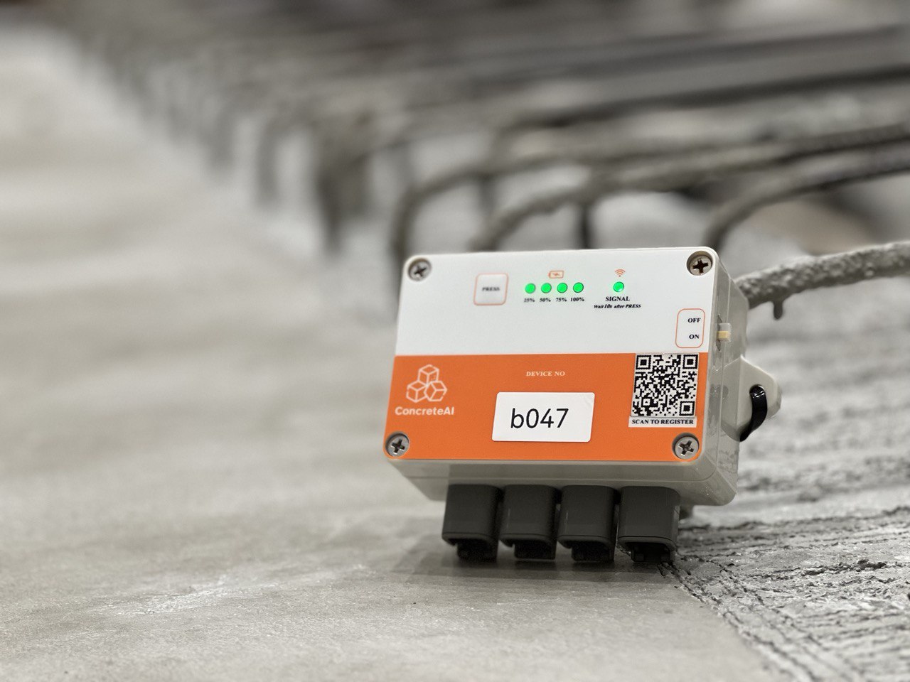 SmartHub sensor installed on site